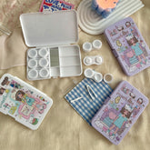 SweetHeart Girl Colored Contact Lens Case